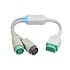 Unimed 3-lead  ECG One Piece Cable, SNAP, GE/ Marquette