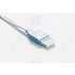 Unimed Philips IntelliVue, Disposable 3-lead GRABBER,shielded ribbon cable, 90cm, 10pc/pck