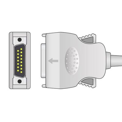 Unimed 10-lead EKG Trunk Cable, GE Marquette