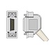 Unimed 10-lead One Piece EKG Fixed Cable + Resister,Snap, Hellige/Siemens Hormann/Bosch