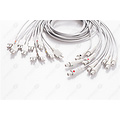 Unimed 12-lead EKG patient Leadwires, CAM/Universal, GE AM4/AM5