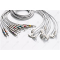 Unimed 10-lead EKG  Leadwires, 3mm Needle, Philips