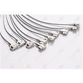 Unimed 10-lead EKG  Leadwires, Snap, Philips