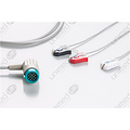 Unimed 3-lead One Piece Cable, GRABBER, Medtronic-Physiocontrol