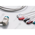 Unimed 5-lead One Piece Cable, GRABBER, Medtronic-Physiocontrol