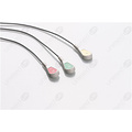 Unimed 3-lead  ECG Leadwires, SNAP, Mindray