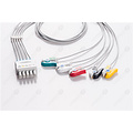 Unimed 5-lead  ECG Leadwires, GRABBER, Mindray