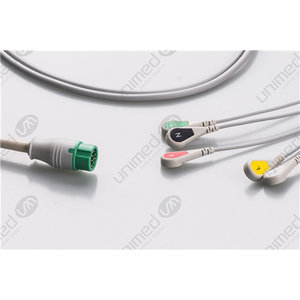 Unimed 5-lead One Piece Cable SNAP, Mindray