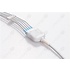 Unimed 5-lead One Piece Cable, GRABBER, Philips / HP