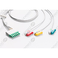 Unimed 3-lead ECG Leadwires, Integrated, GRABBER, Dräger