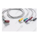 Unimed 5-lead ECG Leadwires, Integrated, GRABBER, GE Marquette
