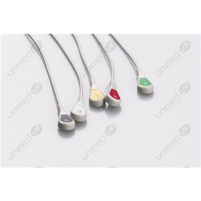 Unimed 5- lead ECG Telemetry Cable, SNAP, Philips Medical