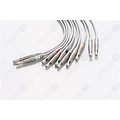 Unimed 10-lead EKG  Leadwires, 4mm banana, Welch Allyn