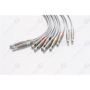 Unimed 10-lead EKG  Leadwires, Grabber, Welch Allyn