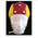 Electro-Cap International Inc. Cap Medium-Small, 52-56cm, Red/Yellow