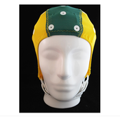 Electro-Cap International Inc. Cap Small-Extra Small, 48-52cm, Yellow/Green