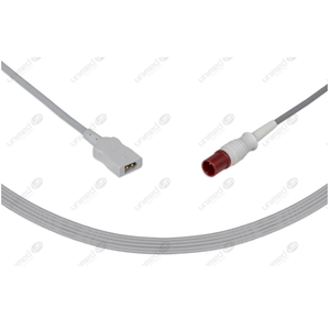 Unimed Temp. Adapter Cable for disposable probe, Philips Medical, for Philips disposable