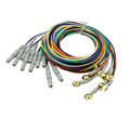 CNS EEG/EMG/EOG Gold Cup Electrodes, Reusable, 0,75m, 10Pc/Pck