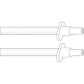 Unimed NIBP Disposable Neonate Soft Fiber Cuff with Connector C0505 Double Tube