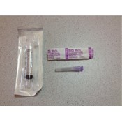 Electro-Cap Needle (2) Syringe (1) Kit, Sterile