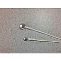 Electro-Cap International Inc. Tin Disk Electrode 9mm Cup TP Socket, Standard