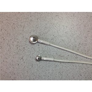 Electro-Cap International Inc. Tin Disk Electrode 9mm Cup TP Socket, Standard