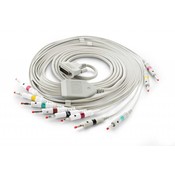 Edan ECG Cable, (ф4mm, banana connector, IEC), Integrated Cable