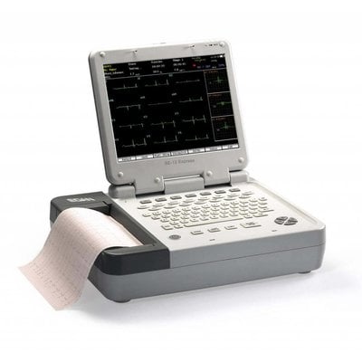 Edan SE-12 Express, Electrocardiograph, 12 channel ECG , with Touch Screen + Wi-fi
