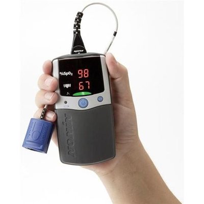 Nonin PalmSAT 2500, with memory and alarms, Portable Handheld Pulse Oximeter