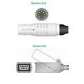 Unimed SpO2, U708-28, Dräger/Siemens, Nellcor non-Oximax , 2.2m, 5720084