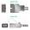 Unimed SpO2, U708-01, Philips/HP, GE HC, Nellcor non-Oximax, 2.2m, A1/A3