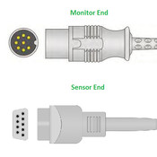 Unimed SpO2, Adapter/Extension Cable, Datascope , 2.2m, 0012-00-0516-02