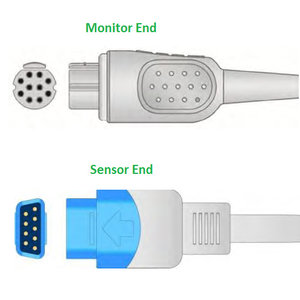 Unimed SpO2, U708-119, GE Healthcare, GE OxyTip , 2.2m, TS-N3