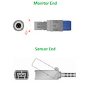 Unimed SpO2,U708M-30, Mindray, Masimo LNCS, 2.2m, DPM3/DPM4/DPM5