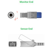 Unimed SpO2, Adapter/Extension Cable, Masimo LNCS, 2.2m