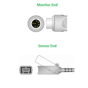Unimed SpO2, Adapter/Extension Cable, Masimo LNCS, 2.2m