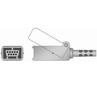 Unimed SpO2, Adapter/Extension Cable, Masimo LNCS sensor, 2.2m