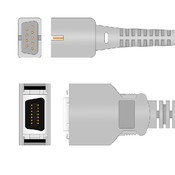 Unimed SpO2,U704-01, Nellcor/Coviden, Nellcor non-Oximax , 1.1m