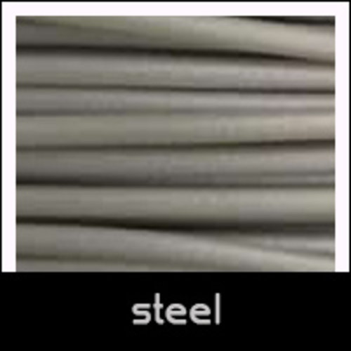  NinjaTek Cheetah Steel, grey flexible filament, shA 95A hardness, 500 grams (0.5 KG) 
