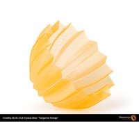 PLA Crystal Clear-"Tangerine Orange/ oranje", 1.75 / 2.85 mm, 750 gram (0.75 KG)