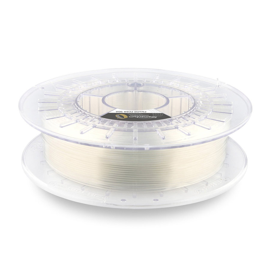 Flexfill PEBA 90A Natural, 500 grams, flexible filament-1