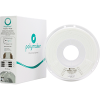 PolyFlex™ TPU95, White/wit, flexibel filament - 750 gram