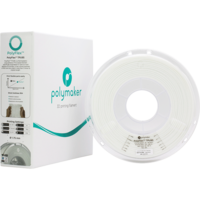 PolyFlex™ TPU95-High Flow, white, flexible filament - 1 KG/1000 grams