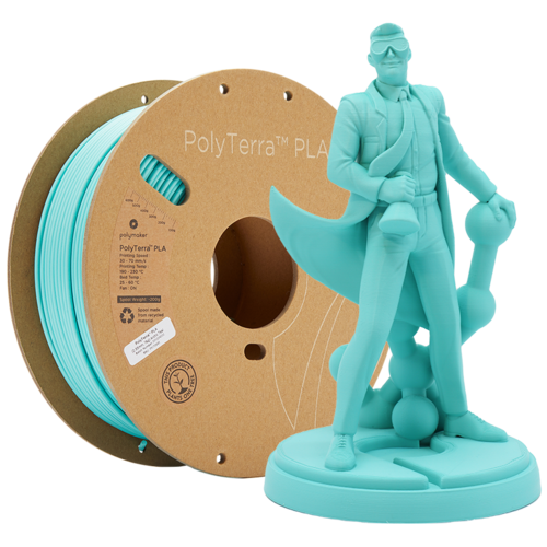  Polymaker PolyTerra™ PLA Arctic Teal/ Turquoise, 1KG 3D filament 