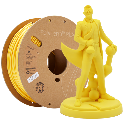  Polymaker PolyTerra™ PLA Savannah Geel/Yellow-Pantone 2004, 1KG 3D filament 