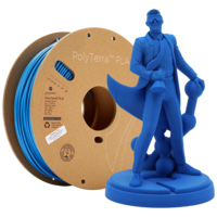 thumb-PolyTerra™ PLA Sapphire Blue-Pantone 3005, 1KG 3D filament-1