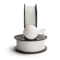 NinjaFlex Snow, white flexible filament, shA 85A hardness, 500 grams (0.5 KG)