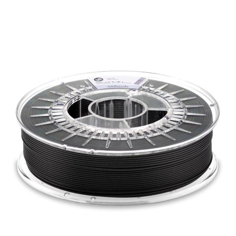 ASA Carbon DuraPro - Traffic Black RAL 9017-zwart,  750 gram filament-1