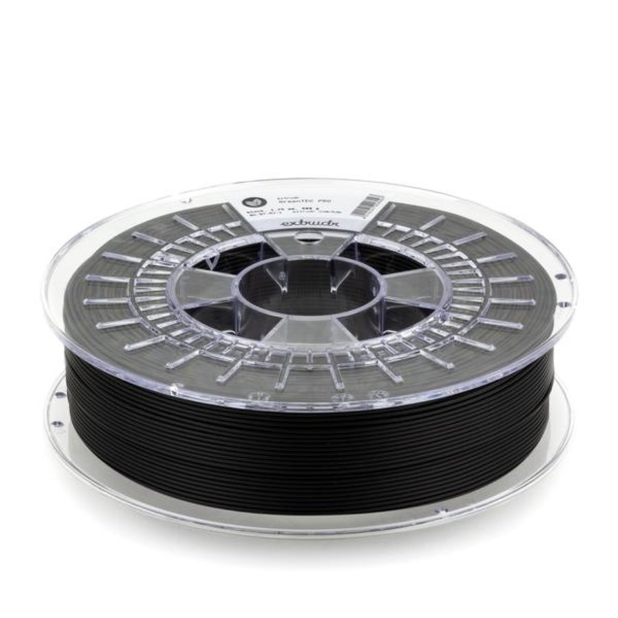 GreenTEC Pro Carbon - Traffic Black RAL 9017-zwart,  800 gram filament-1