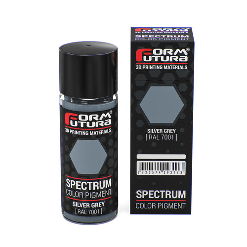  FormFutura Spectrum Color Pigment - Silver Grey RAL 7001 - 25 grams 